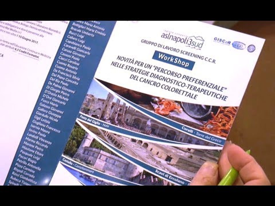 Campania - Cancro colon retto, incidenza e mortalità in aumento (27.06.17)