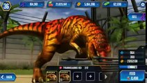 Juego jurásico nivel el tiranosaurio Mundo Rex 40