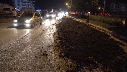 Düzce Kamp Alanının Önüne Gübre Döktüler