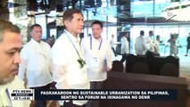 Pagkakaroon ng Sustainable Urbanization sa Pilipinas, sentro sa forum na isinagawa ng DENR