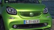 smart fortwo cabrio electric drive electric green Exterior Design