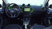 smart fortwo cabrio electric drive electric green Interior Design