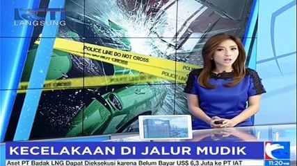 Tidak Hati-Hati Saat Putar Arah, Ibu dan Anak Tertabrak Motor