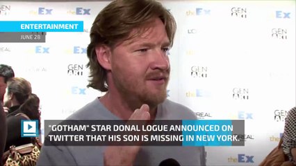 'Gotham' star Donal Logue asks Twitter to help find missing son