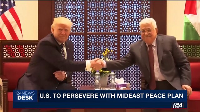 i24NEWS DESK | U.S. denies Kushner-Abbas meeting was 'tense' | Wednesday, June 28th 2017