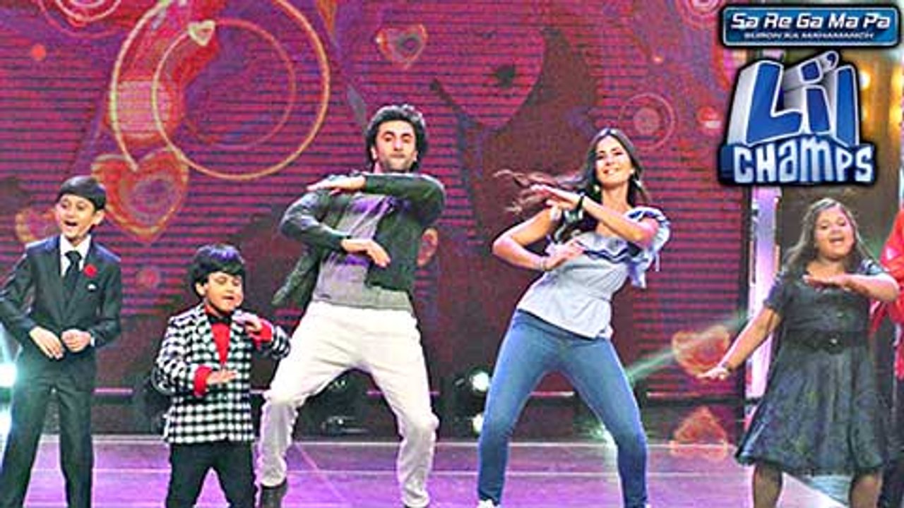 Ranbir Kapoor And Katrina Kaif Dance Together On Sa Re Ga Ma Pa Lil Champs