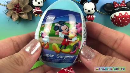 Chaussette de Noël Surprises 2016 Mickey Mouse Oeufs Surprises Christmas Stocking
