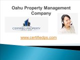 Oahu Property Management Company - www.certifiedps.com