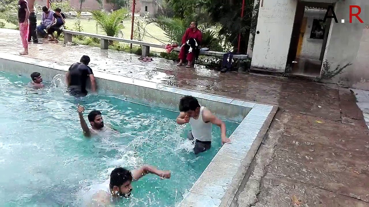 A.R - Ghar naha liya kro ....  A Silent Msg For all pool lovers