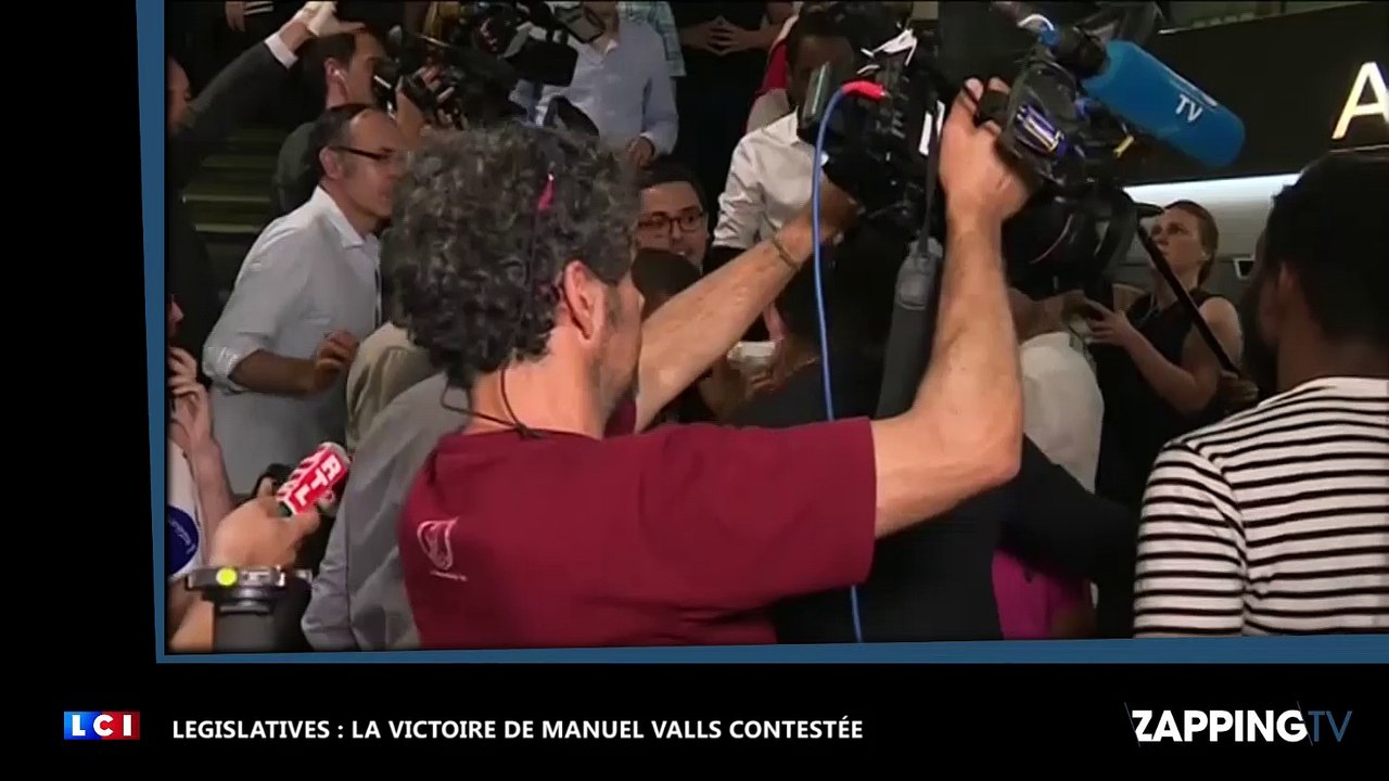 Manuel Valls élu aux Législatives : échauffourées à la mairie d'Evry (vidéo)