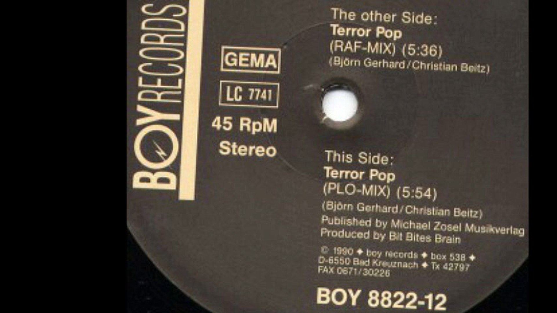 ⁣Sonic System - Terror Pop (PLO-Mix) (B)