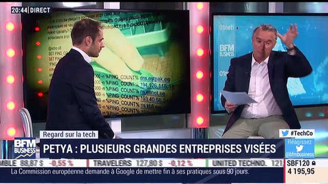 Regard sur la Tech: Le virus Petya paralyse plusieurs entreprises à travers le monde - 27/06