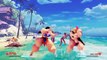 Pieds nus combattant perdant scènes rue Chun-li sparring mod |