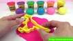 Playdoh Sparkle Modelling Clay with Dinosaur molds creative kids playing fun