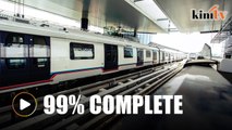 Semantan-Kajang MRT line 99% complete