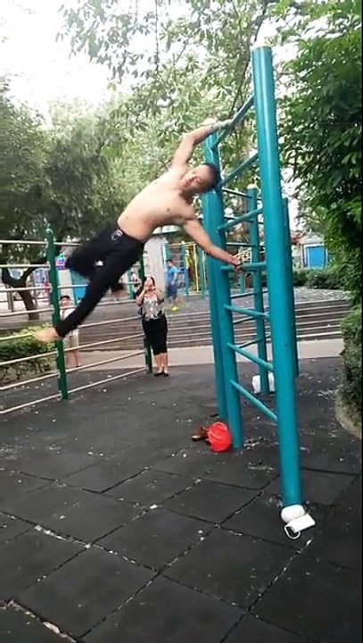 Man with awesome skill