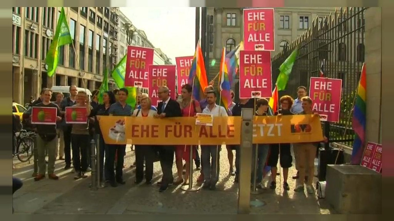 'Ehe für alle' noch vor der Bundestagswahl