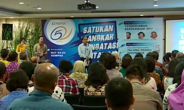 Harian Kompas Syukuran di HUT ke-52 Tahun
