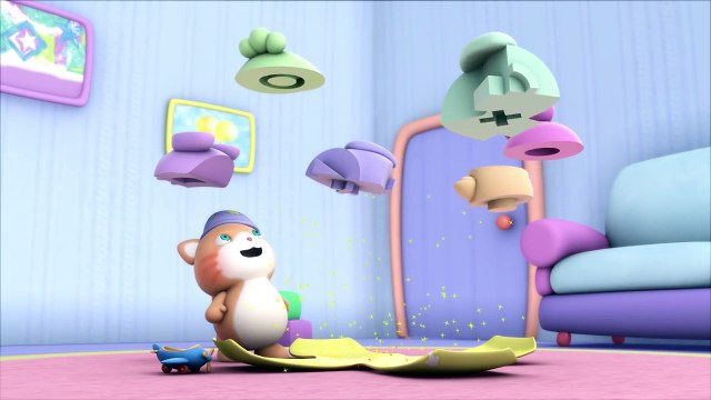 Les dessins animés chat vache pour enfants le le le le la jouet Looi |