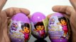 HUGE NICKELODEON DORA DOLLHOUSE TOY Princess Magic Kinder Surprise Eggs Kids Toys Opening