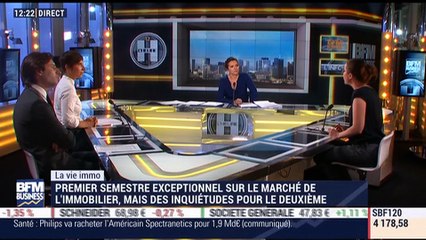 La vie immo: Premier semestre exceptionnel sur le marché de l'immobilier - 28/06