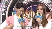 [繁中]161104 Music bank mc(敏赫_率濱) (Minhyuk mc cut )