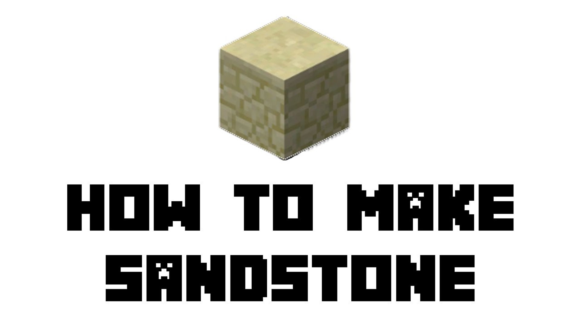 Minecraft Survival - How to Make Sandstone