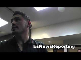 jose ramirez interview crashed by happy pacquiao fan EsNews Boxing