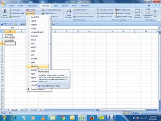 UPPER LOWER PROPER LEN Function IN EXCEL
