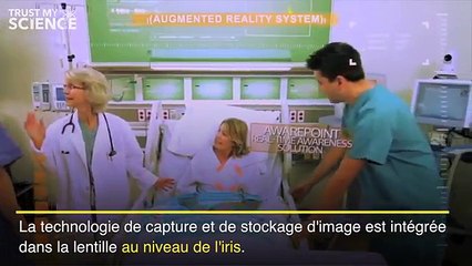 Les lentilles de contact intelligentes de Sony !