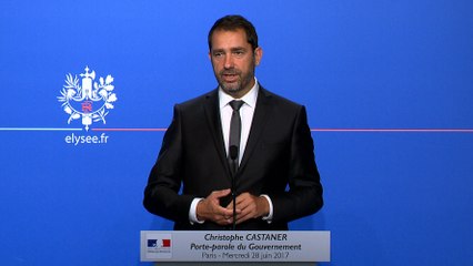 Compte-rendu du Conseil des Ministres du mercredi 28 juin 2017