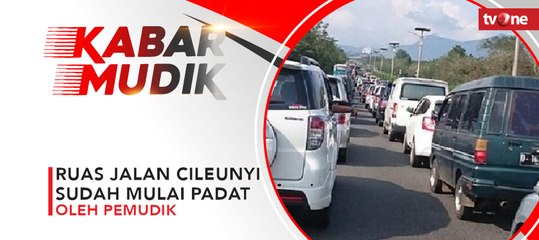 Ruas Jalan Cileunyi Sudah Mulai Padat Pemudik