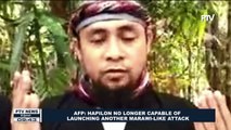AFP: Hapilon no longer capable of launching another Marawi-like attack