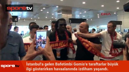 İstanbul'da Gomis izdihamı!