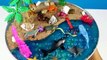 Learn Names of Sea Animals Learning Shark Kids Children Toy DIY Orbeez Slime Kinetic Sand
