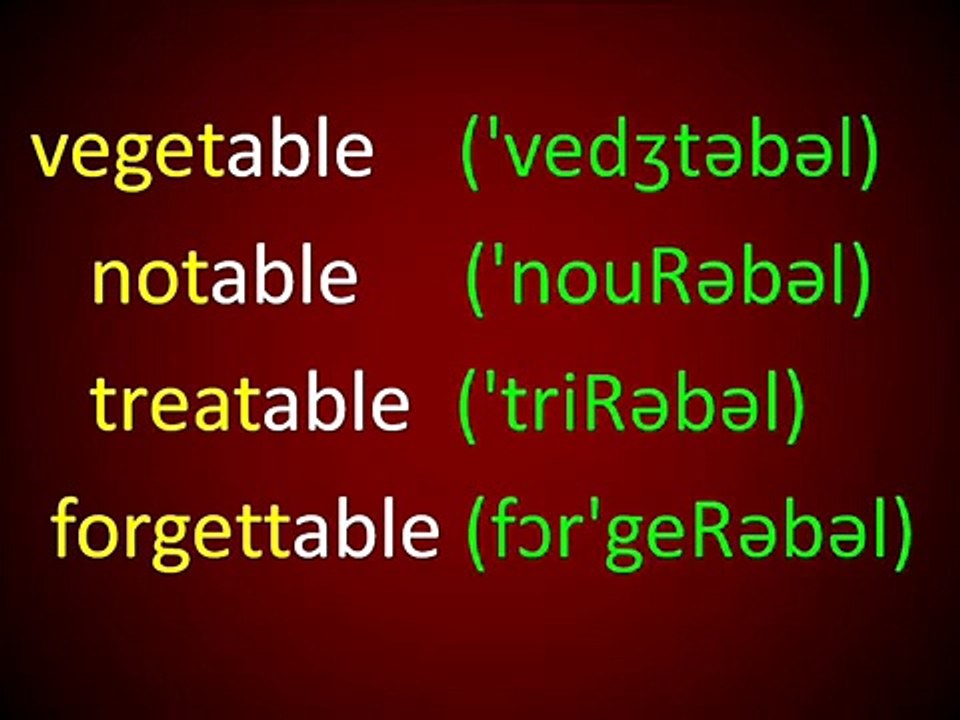 apreder Inglés Americano - Lección 5 - Pronunciación (5ta. Parte)
