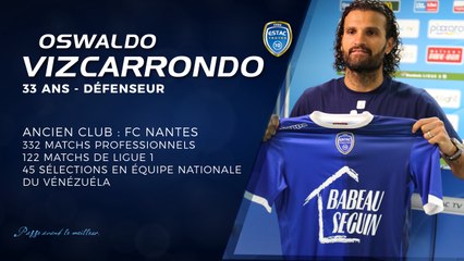 Recrue⎥Oswaldo Vizcarrondo : "Venir ici est un beau défi"