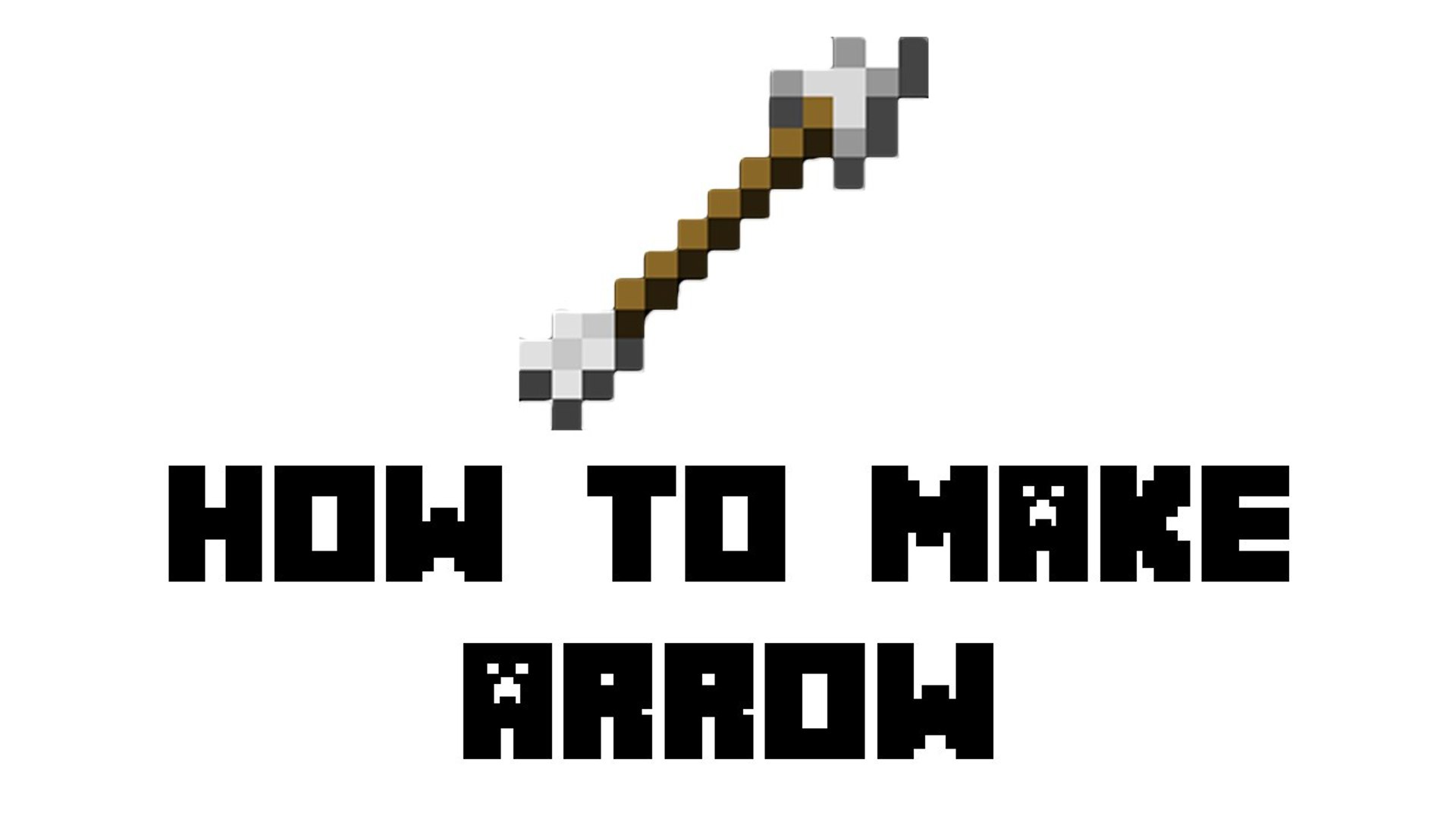 Minecraft Survival - How to Make Arrow
