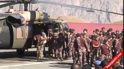 Hakkari şehidine veda