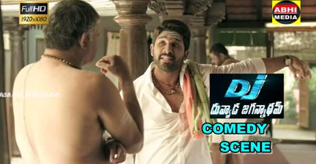 DJ Duvvada Jagannadham Comedy Scene - Allu Arjun,  Pooja Hegde