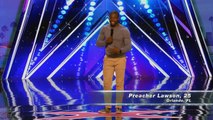Americas Got Talent 2017 Preacher Lawson Stand up Comedian Full Audition S12E01