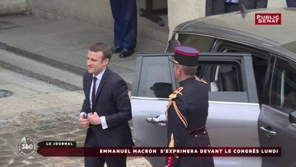 Emmanuel Macron s'exprimera devant le Congrès lundi