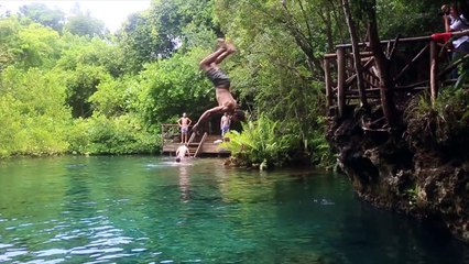 SWIMMING IN THE CLEAREST BLUE LAGOON!!!