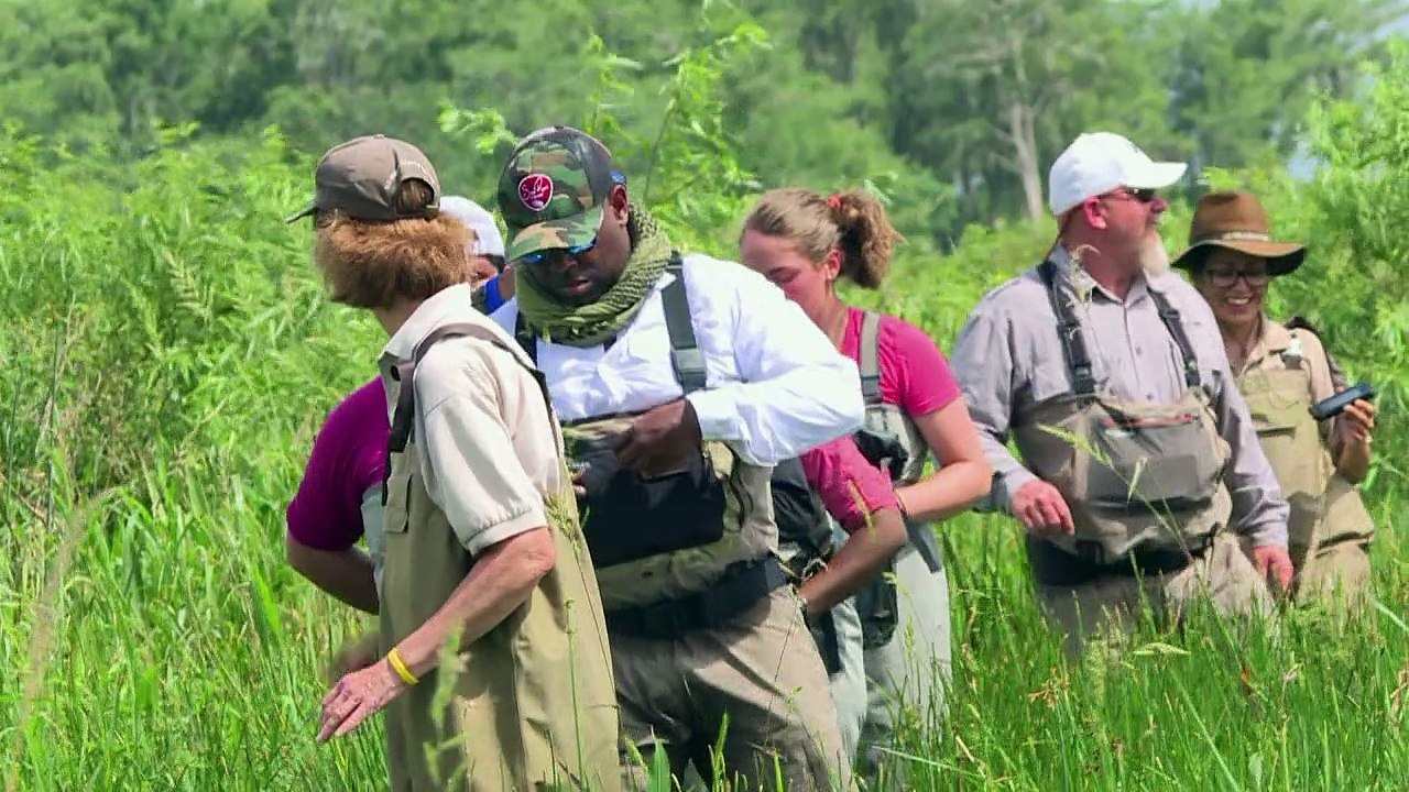 Veteranos y jóvenes con problemas buscan cura en la naturaleza
