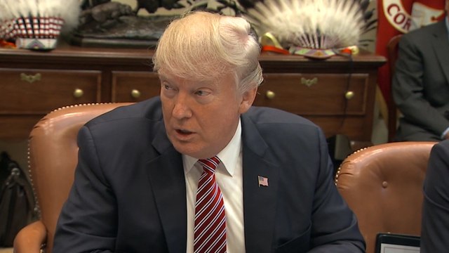 Trump hosts tribal, local leaders for energy meeting