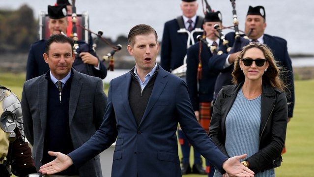 Eric Trump: 'We made Turnberry great again