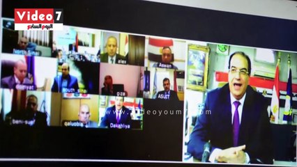 رئيس الوزراء يتواصل مع محافظ الدقهلية بـ "الفيديو كونفرانس"