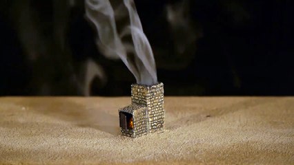 Incinerator with Real Smoke - DEMO - HO Scale-nSuEHd