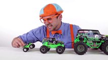 Monster Truck Toys for Kids - learn while jumping and hik