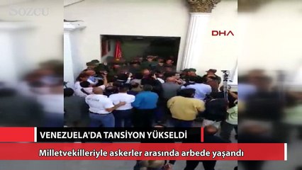 Venezuela'da tansiyon yükseldi